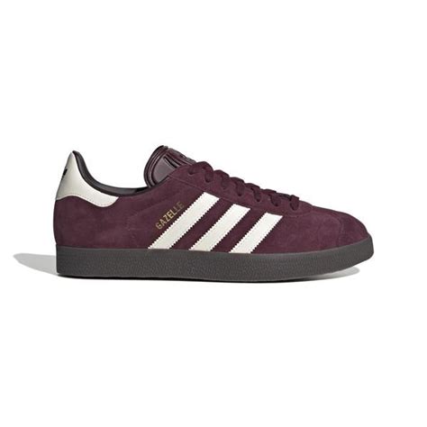 adidas originals sneaker gazelle - bordeaux/weiß|adidas gazelle sandals.